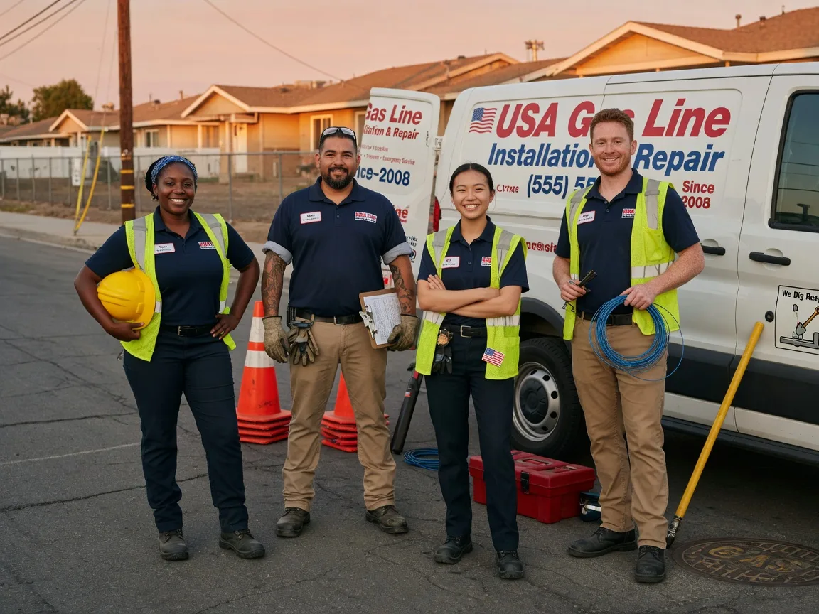 Gas Line Installation company in Rio Vista, TX
